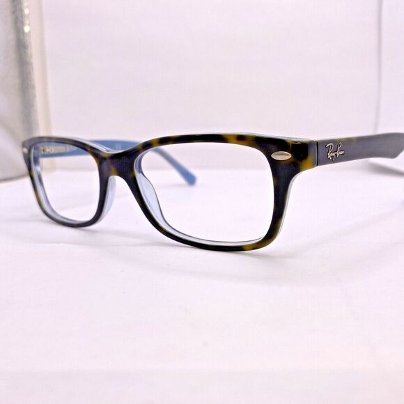 Ray-Ban Authentic Eyeglass Frame RB 1531 3701 48 [] 16 130 MM Blue Tortoise - Picture 1 of 10